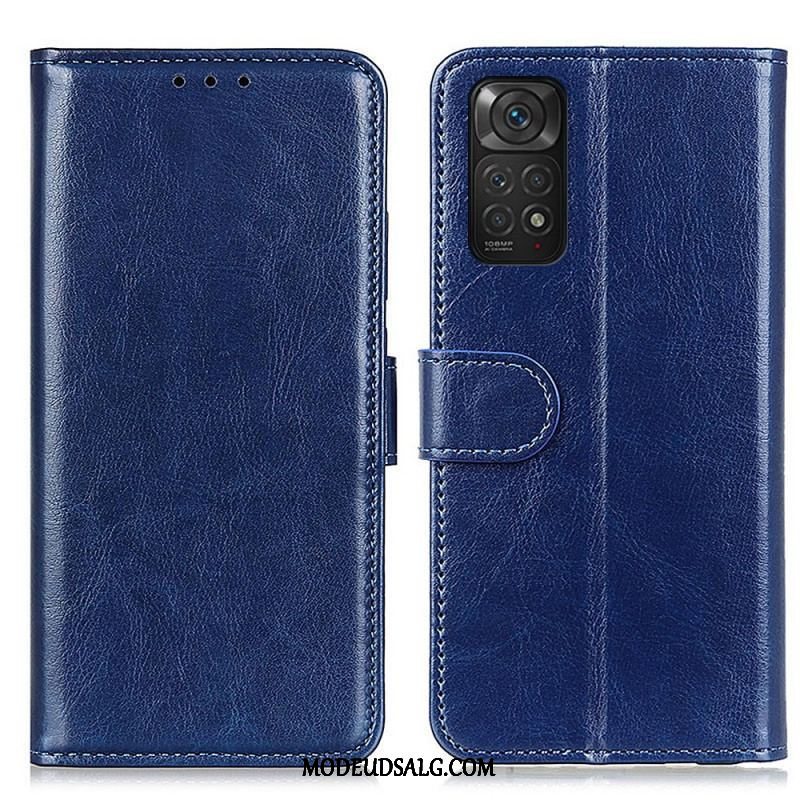 Læder Cover Xiaomi Redmi Note 11 / 11S Frossen Finesse