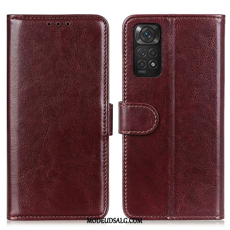 Læder Cover Xiaomi Redmi Note 11 / 11S Frossen Finesse