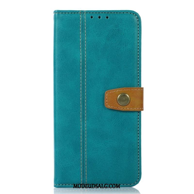 Læder Cover Xiaomi Redmi Note 12 4G Webbing