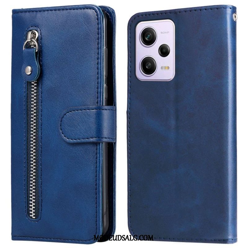 Læder Cover Xiaomi Redmi Note 12 Pro Pung