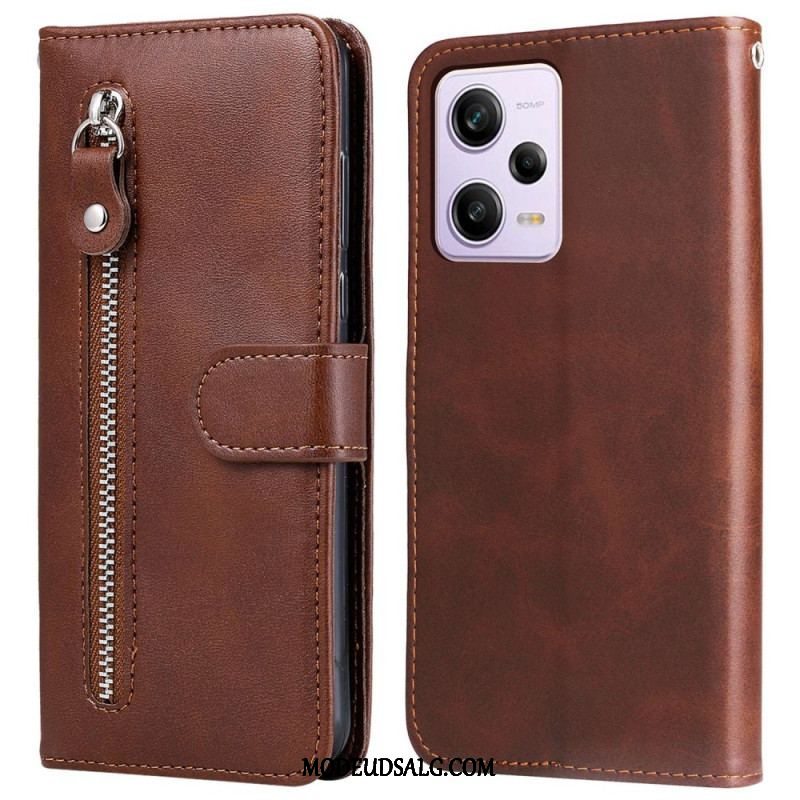 Læder Cover Xiaomi Redmi Note 12 Pro Pung