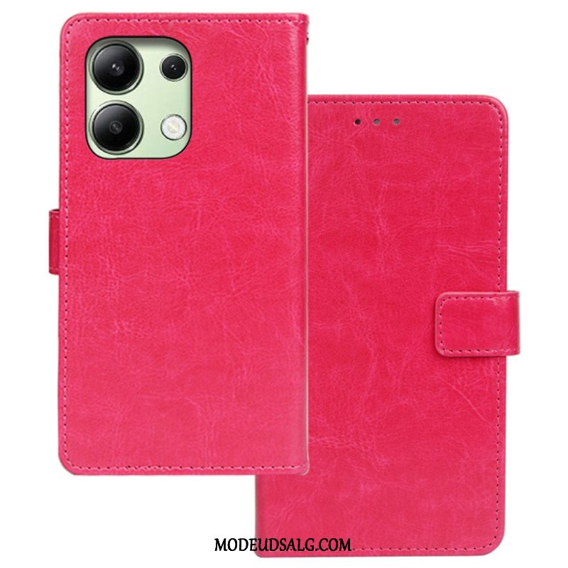 Læder Cover Xiaomi Redmi Note 13 4g Idewei