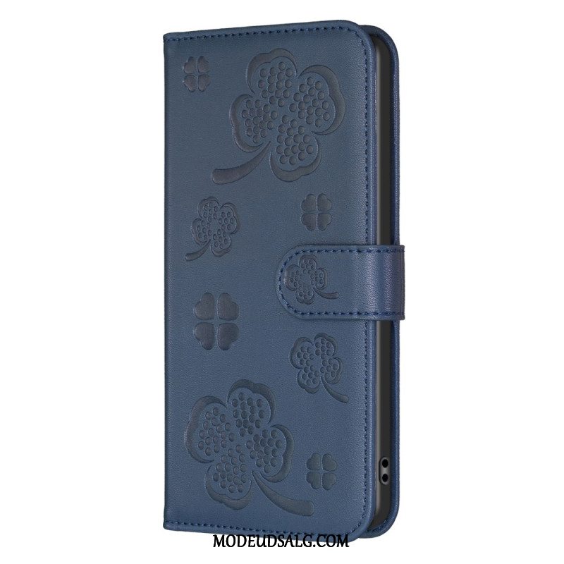 Læder Cover Xiaomi Redmi Note 13 4g Telefon Etui Kløver