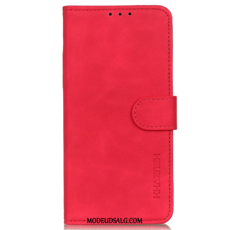 Læder Cover Xiaomi Redmi Note 13 5g Khazneh Lædereffekt