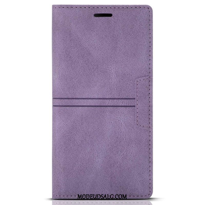 Læder Cover Xiaomi Redmi Note 13 5g Telefon Etui Stiliseret