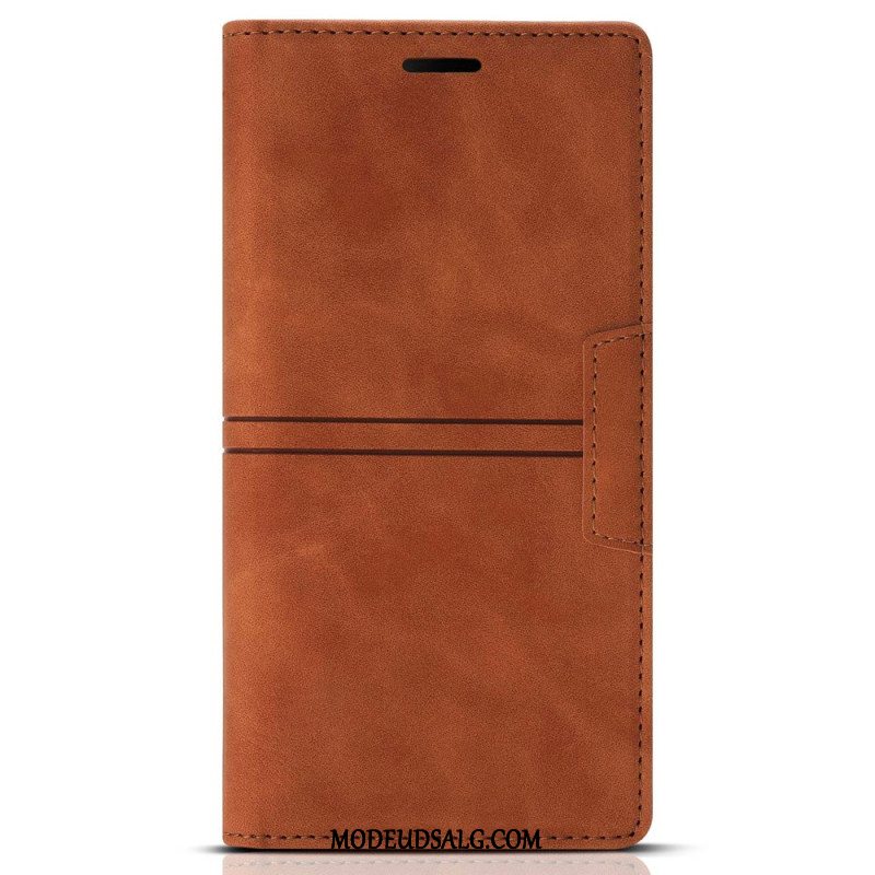 Læder Cover Xiaomi Redmi Note 13 5g Telefon Etui Stiliseret