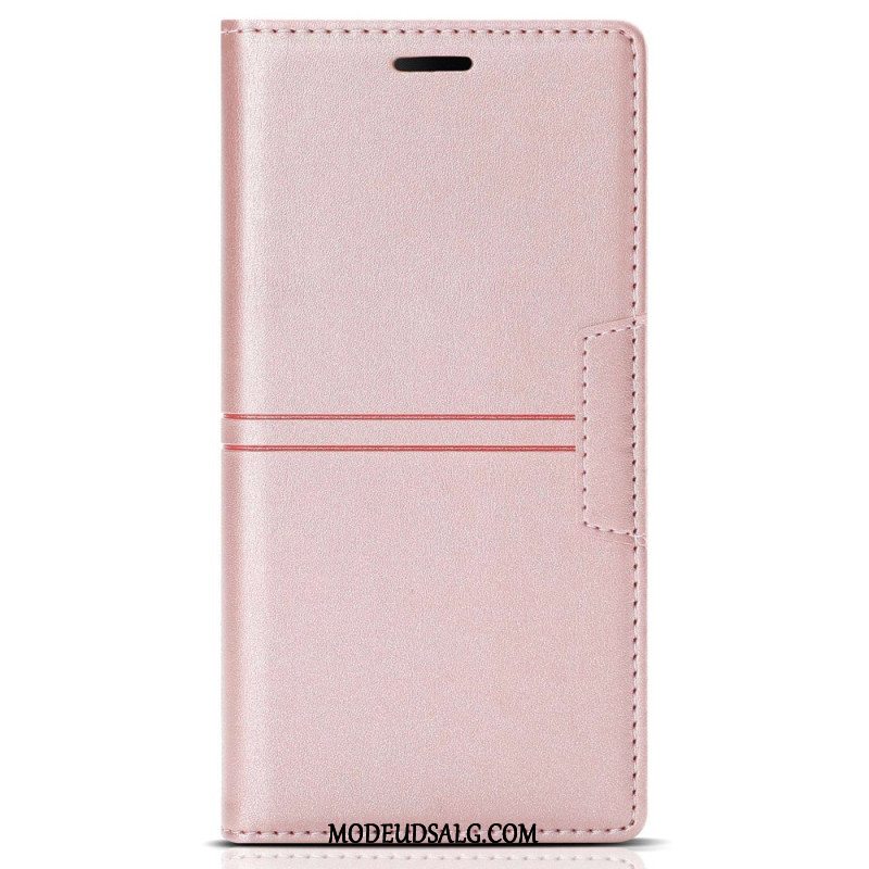 Læder Cover Xiaomi Redmi Note 13 5g Telefon Etui Stiliseret