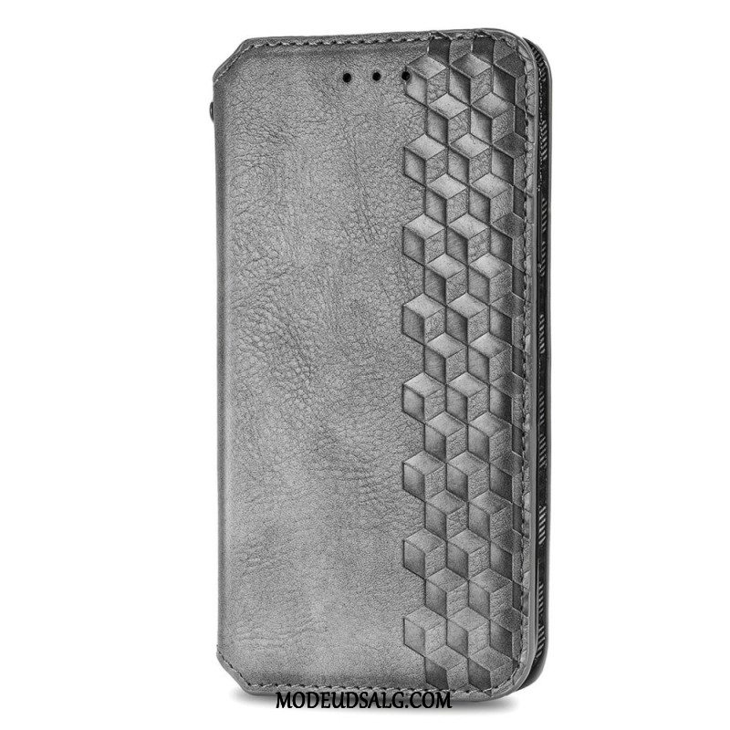 Læder Cover Xiaomi Redmi Note 13 5g Telefon Etui Vintage Lædereffekt Diamanter