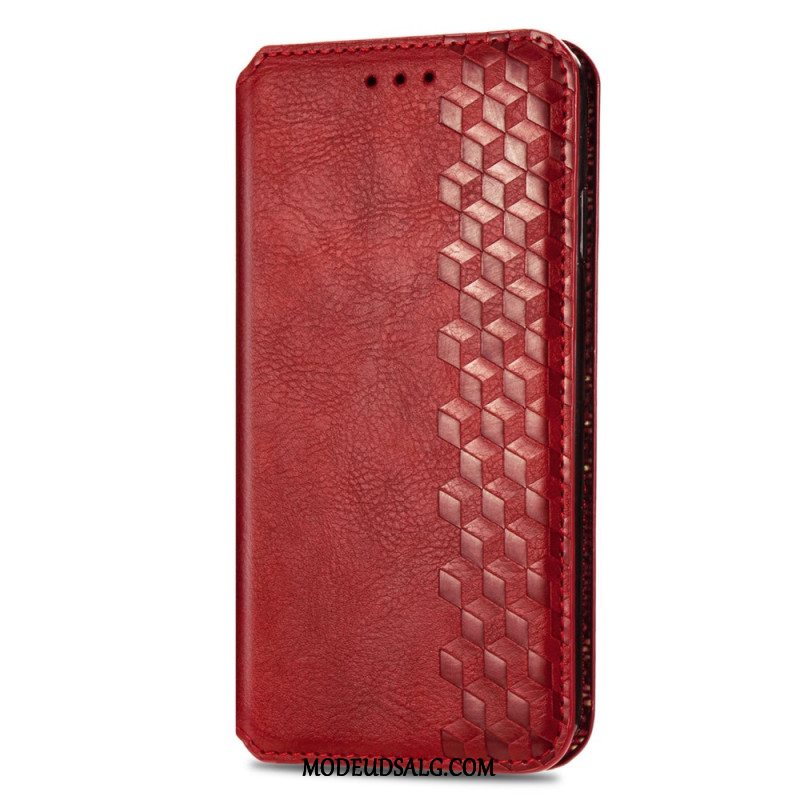 Læder Cover Xiaomi Redmi Note 13 5g Telefon Etui Vintage Lædereffekt Diamanter