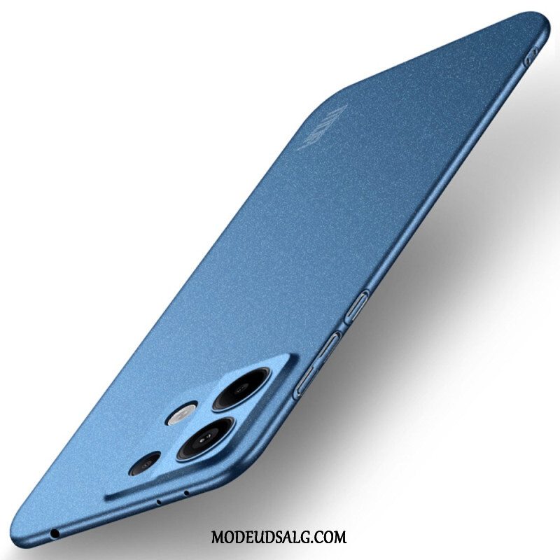 Læder Cover Xiaomi Redmi Note 13 Pro 4g Telefon Etui Skjold Mat Mofi