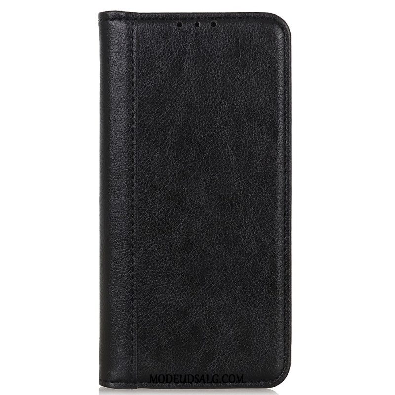 Læder Cover Xiaomi Redmi Note 13 Pro 4g Telefon Etui Splitlæder