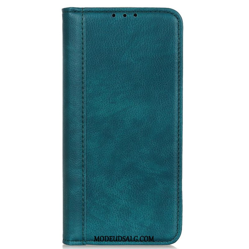 Læder Cover Xiaomi Redmi Note 13 Pro 4g Telefon Etui Splitlæder