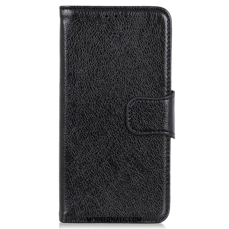 Læder Cover Xiaomi Redmi Note 13 Pro Plus 5g Telefon Etui Split Nappa Læder