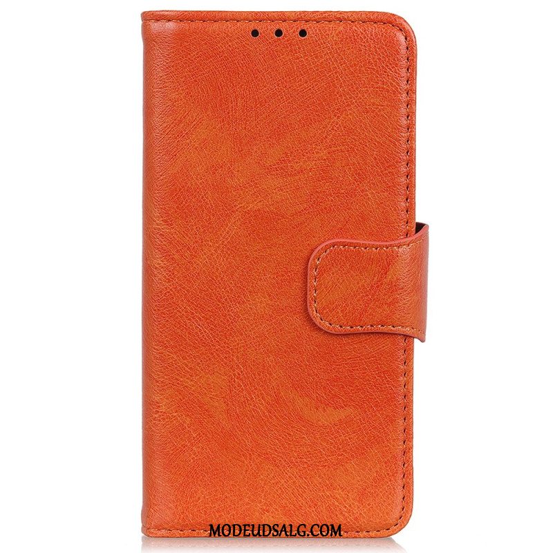 Læder Cover Xiaomi Redmi Note 13 Pro Plus 5g Telefon Etui Split Nappa Læder