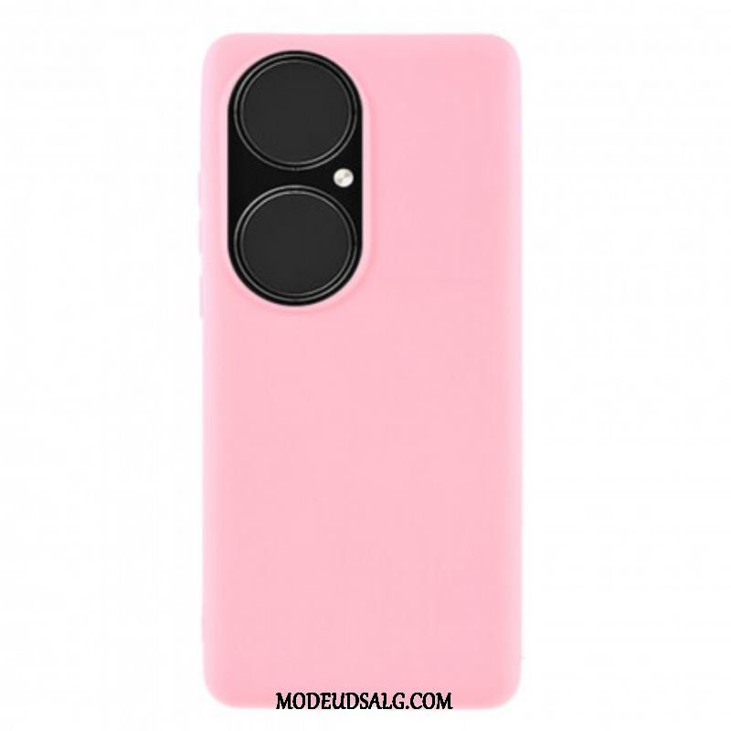 Mobilcover Huawei P50 Pro Mat Stiv Silikone