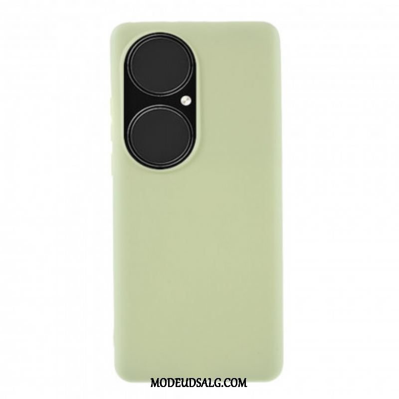 Mobilcover Huawei P50 Pro Mat Stiv Silikone