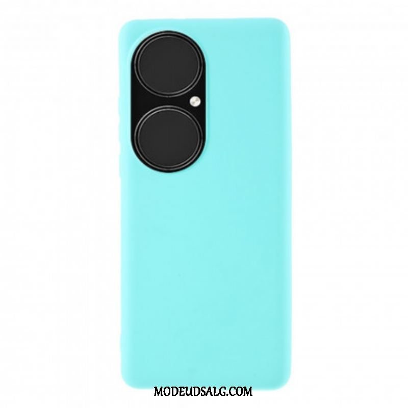 Mobilcover Huawei P50 Pro Mat Stiv Silikone