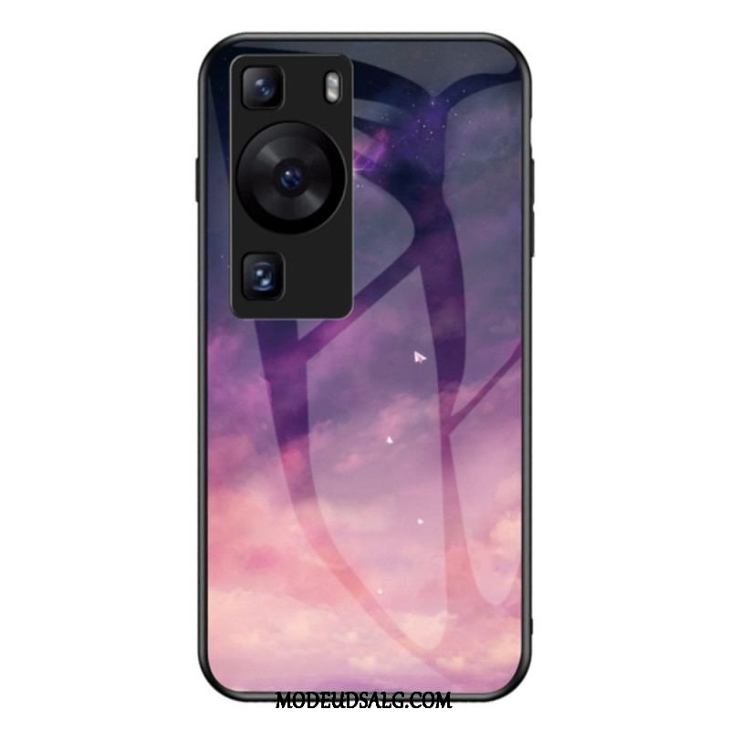 Mobilcover Huawei P60 Pro Himmelhærdet Glas