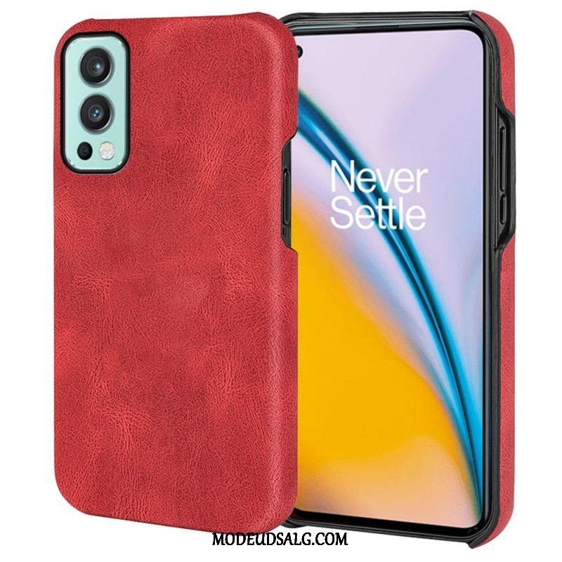 Mobilcover OnePlus Nord 2 5G Nye Farver Elegance Lædereffekt