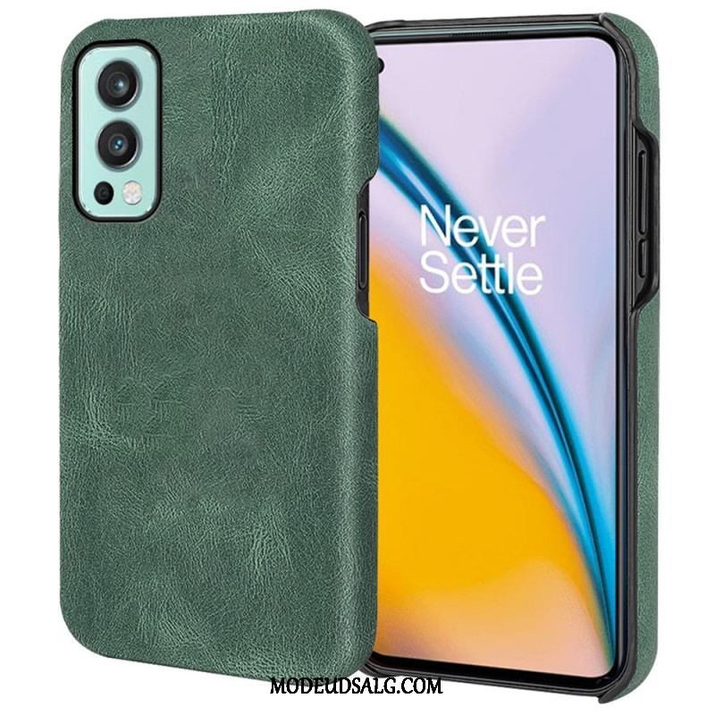 Mobilcover OnePlus Nord 2 5G Nye Farver Elegance Lædereffekt