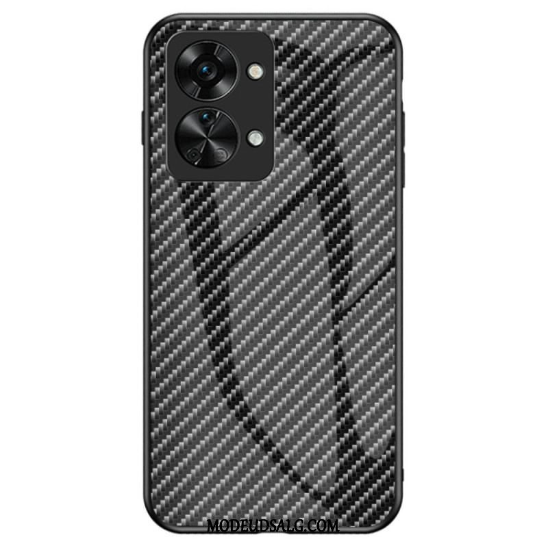 Mobilcover OnePlus Nord 2T 5G Kulfiber Hærdet Glas