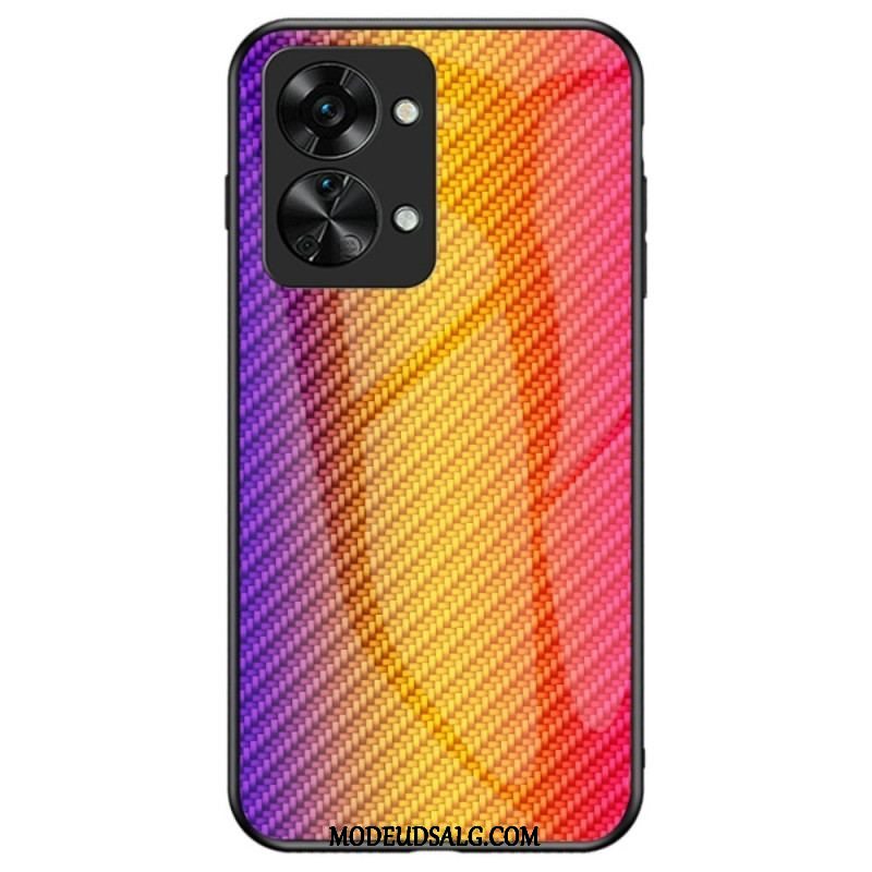 Mobilcover OnePlus Nord 2T 5G Kulfiber Hærdet Glas