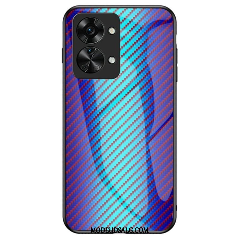 Mobilcover OnePlus Nord 2T 5G Kulfiber Hærdet Glas