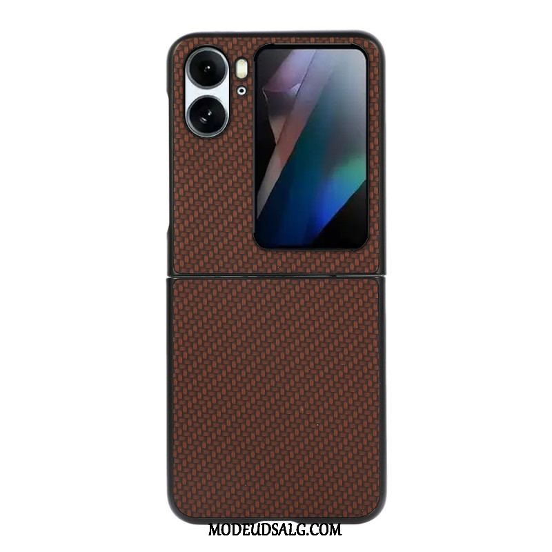 Mobilcover Oppo Find N2 Flip Flip Cover Kulfiber