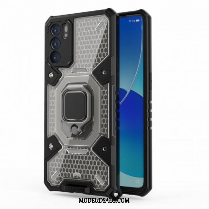 Mobilcover Oppo Reno 6 5G Honeycomb Med Ring