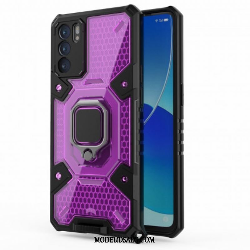 Mobilcover Oppo Reno 6 5G Honeycomb Med Ring