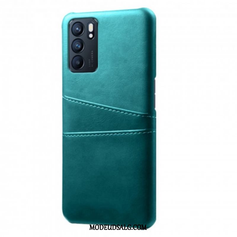 Mobilcover Oppo Reno 6 5G Ksq Kortholder