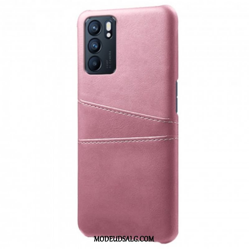 Mobilcover Oppo Reno 6 5G Ksq Kortholder