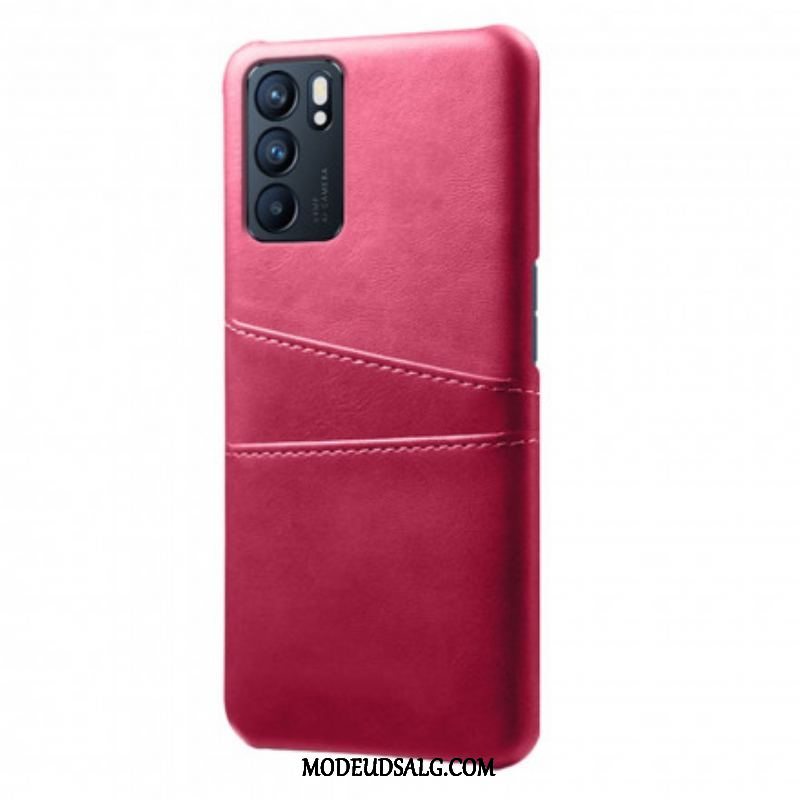 Mobilcover Oppo Reno 6 5G Ksq Kortholder