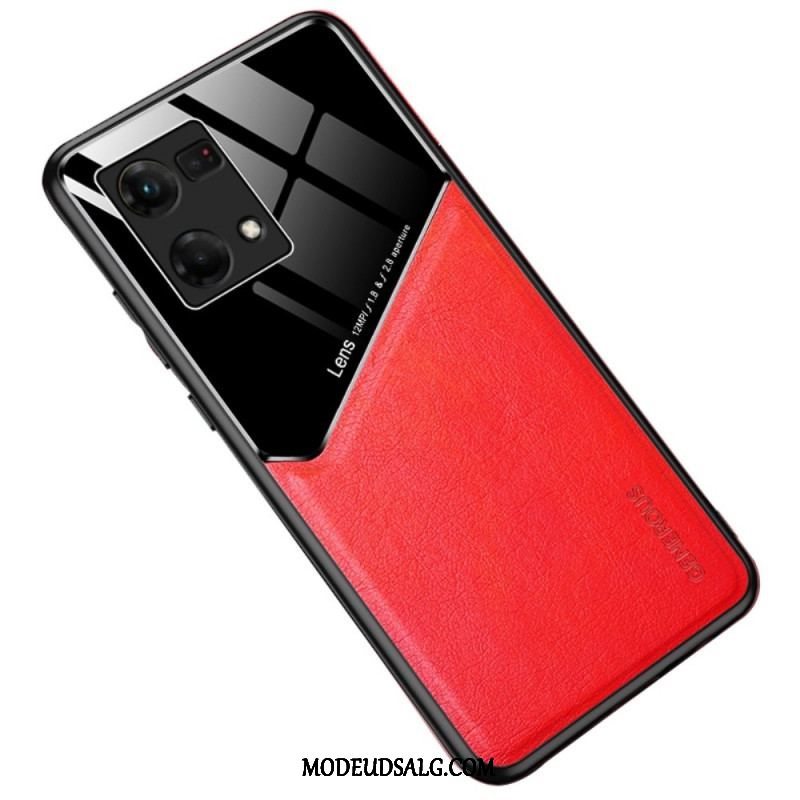 Mobilcover Oppo Reno 7 Premium Kunstlæder