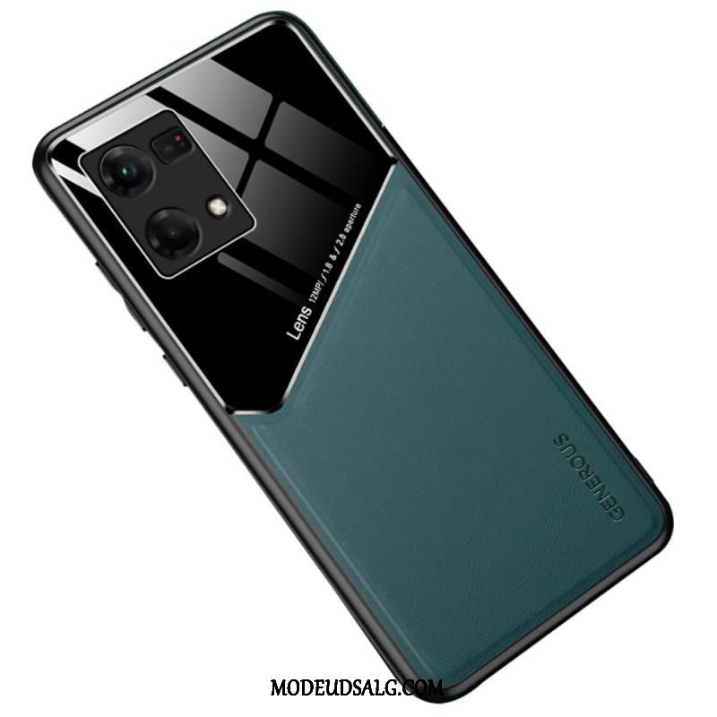 Mobilcover Oppo Reno 7 Premium Kunstlæder