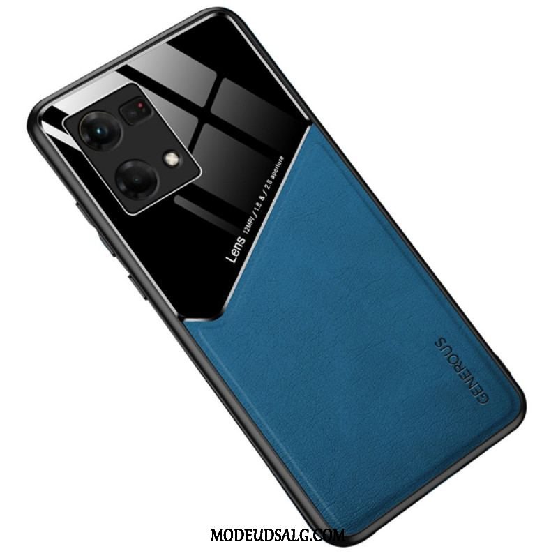 Mobilcover Oppo Reno 7 Premium Kunstlæder