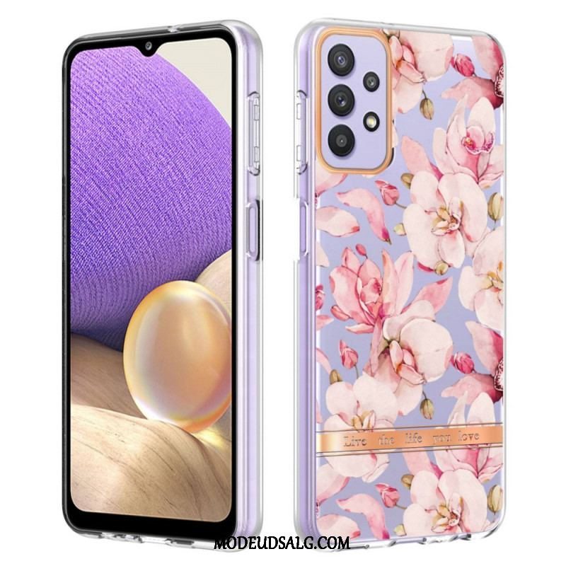 Mobilcover Samsung Galaxy A13 Sømløs Blomster