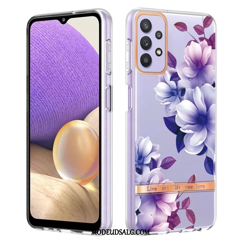 Mobilcover Samsung Galaxy A13 Sømløs Blomster