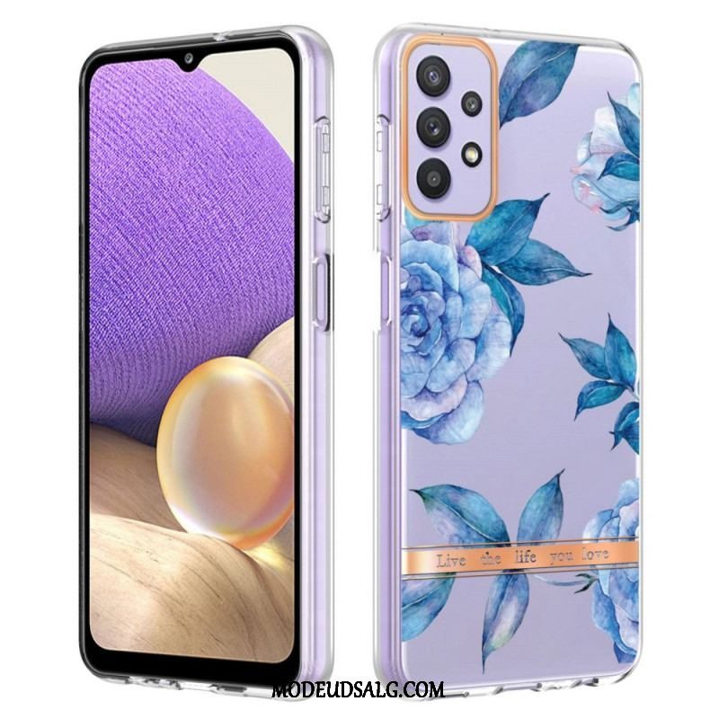 Mobilcover Samsung Galaxy A13 Sømløs Blomster