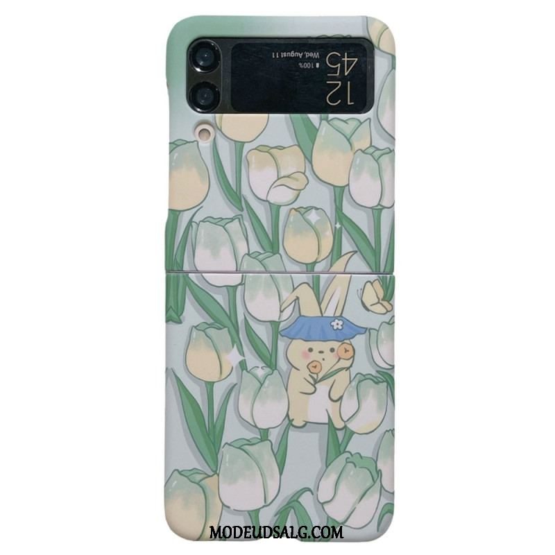 Mobilcover Samsung Galaxy Z Flip 4 Flip Cover Blomster