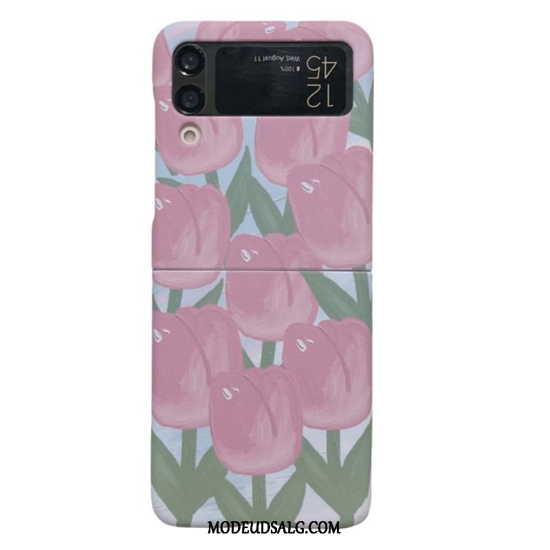 Mobilcover Samsung Galaxy Z Flip 4 Flip Cover Blomster