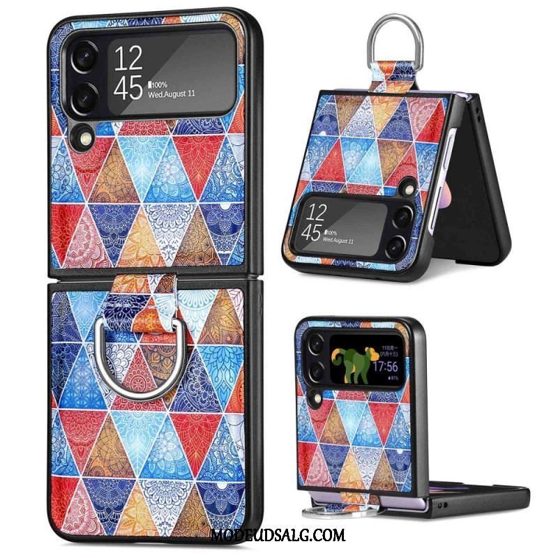 Mobilcover Samsung Galaxy Z Flip 4 Flip Cover Fantasy Med Ring Caseneo