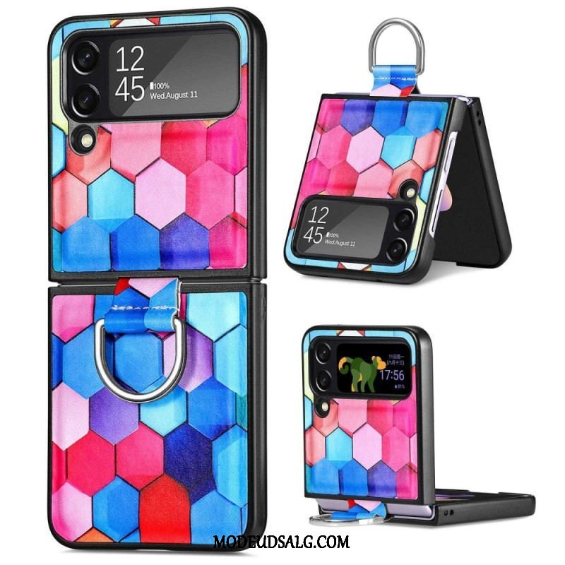 Mobilcover Samsung Galaxy Z Flip 4 Flip Cover Fantasy Med Ring Caseneo