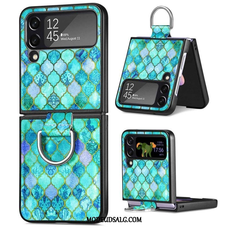 Mobilcover Samsung Galaxy Z Flip 4 Flip Cover Fantasy Med Ring Caseneo