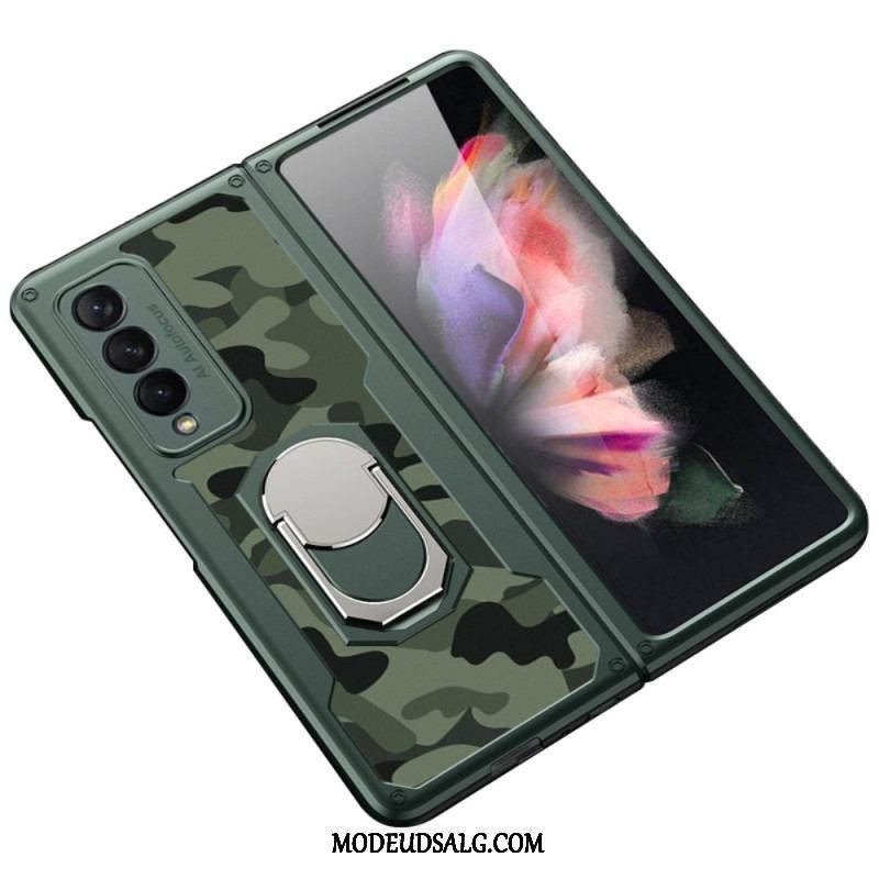 Mobilcover Samsung Galaxy Z Fold 3 5G Camouflage Ring-support Gkk