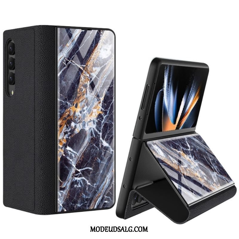 Mobilcover Samsung Galaxy Z Fold 4 Gkk Marble Waves