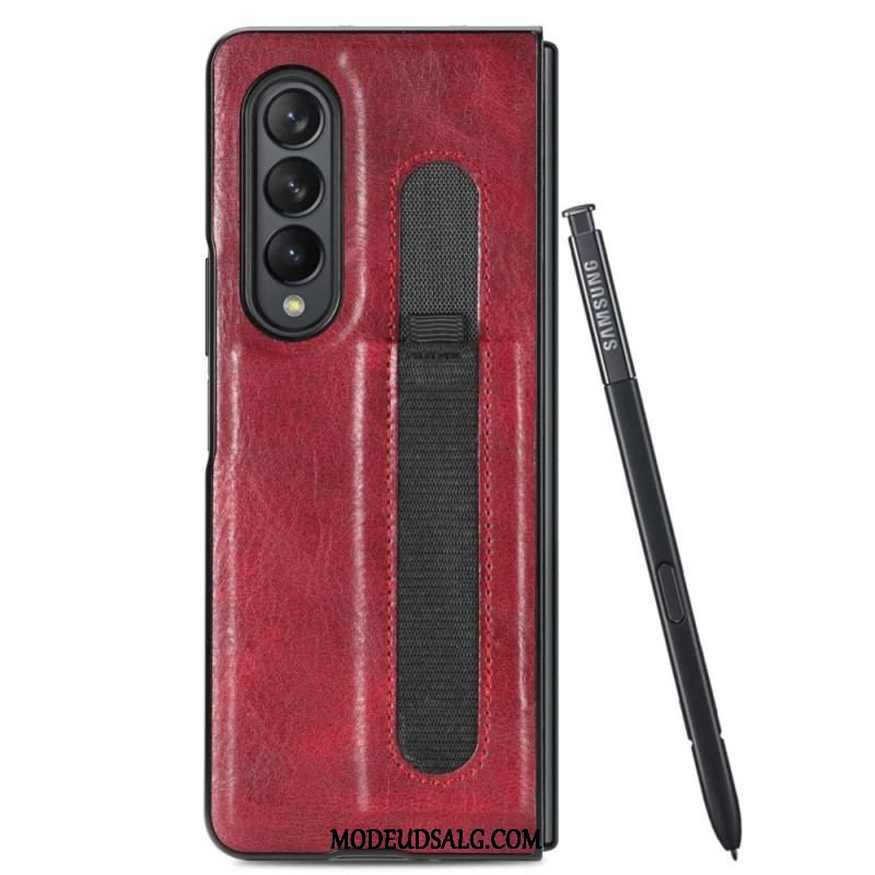 Mobilcover Samsung Galaxy Z Fold 4 Stylus I Imiteret Læder