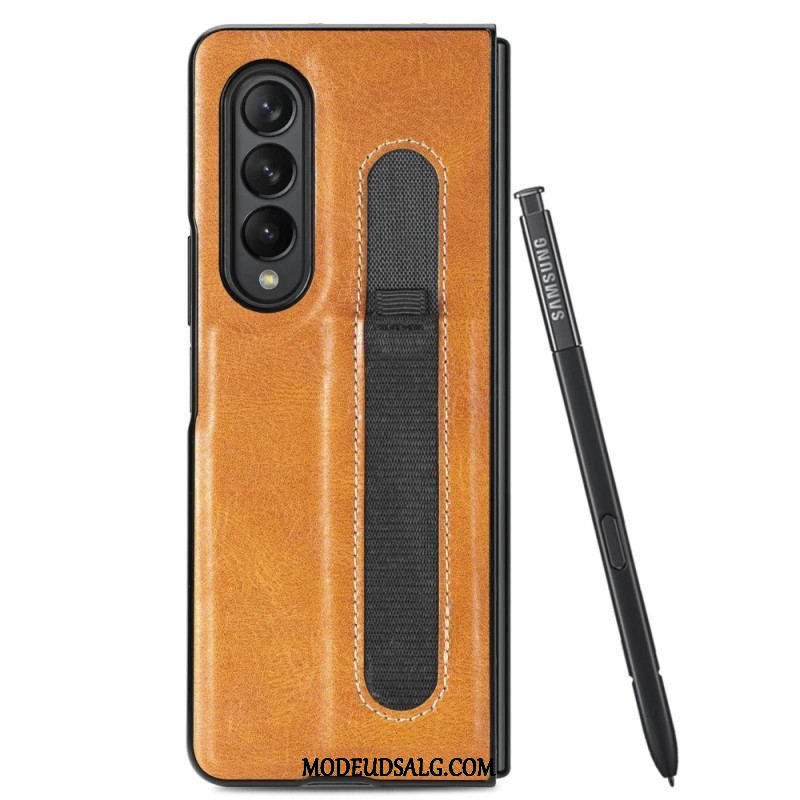 Mobilcover Samsung Galaxy Z Fold 4 Stylus I Imiteret Læder