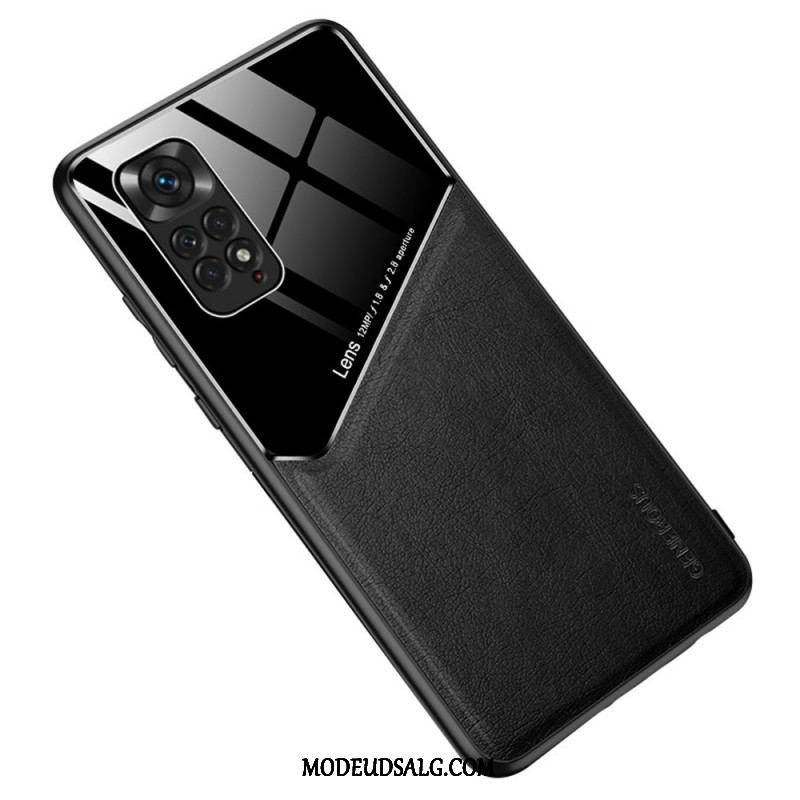 Mobilcover Xiaomi Redmi Note 11 / 11S Magnetisk Lædereffekt