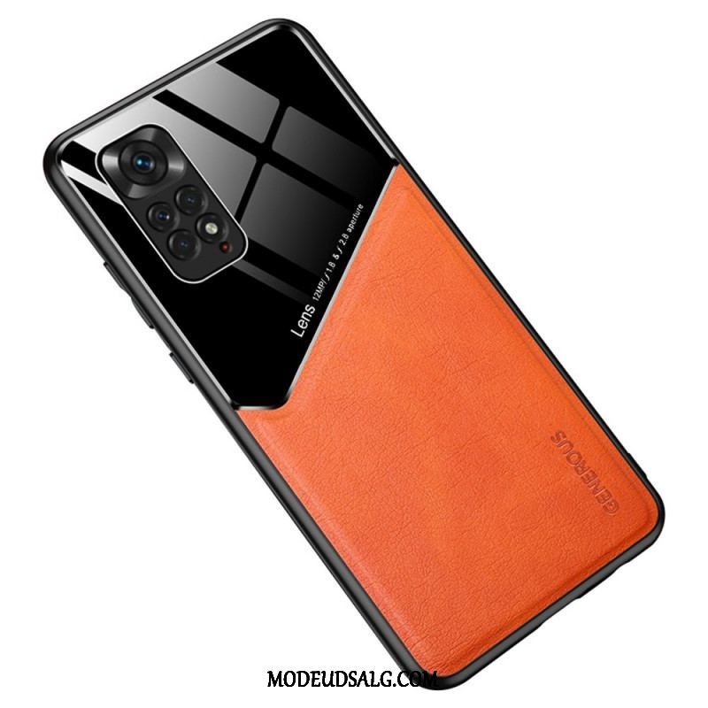 Mobilcover Xiaomi Redmi Note 11 / 11S Magnetisk Lædereffekt